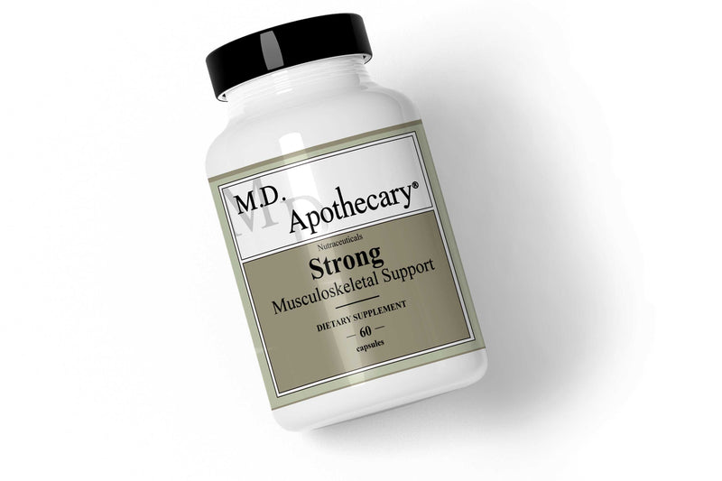 Strong Bones Calcium and strontium supplement to increase bone density $109 M.D. Apothecary Bone and Joint health