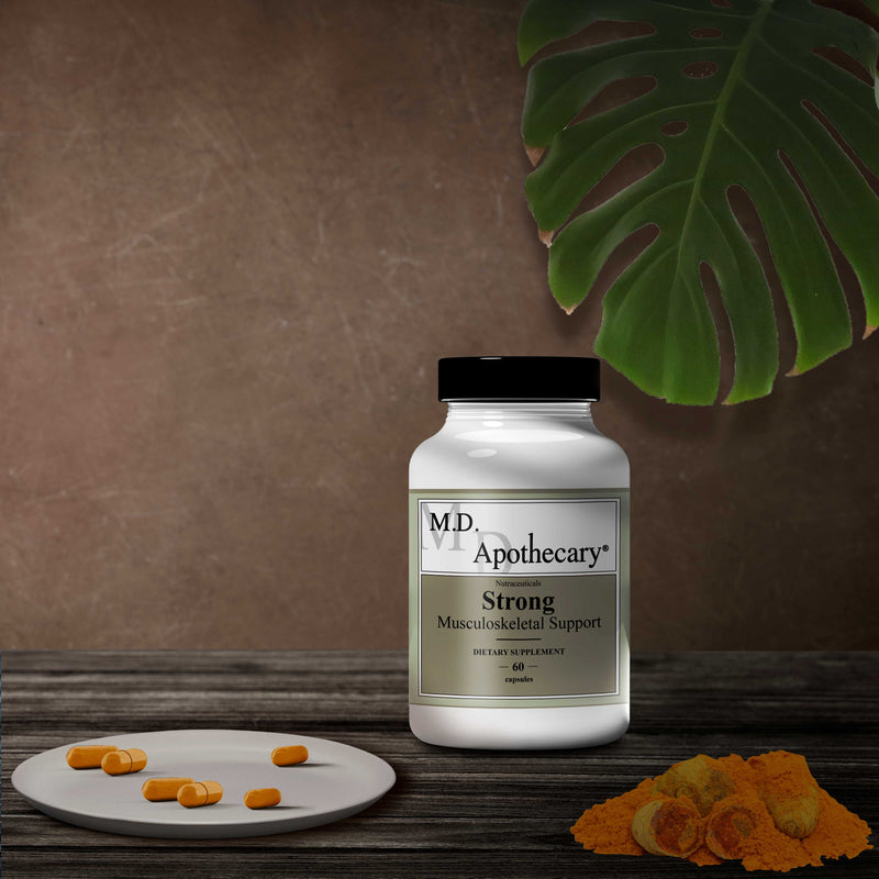 Strong Bones Calcium and strontium supplement to increase bone density $109 M.D. Apothecary Bone and Joint health