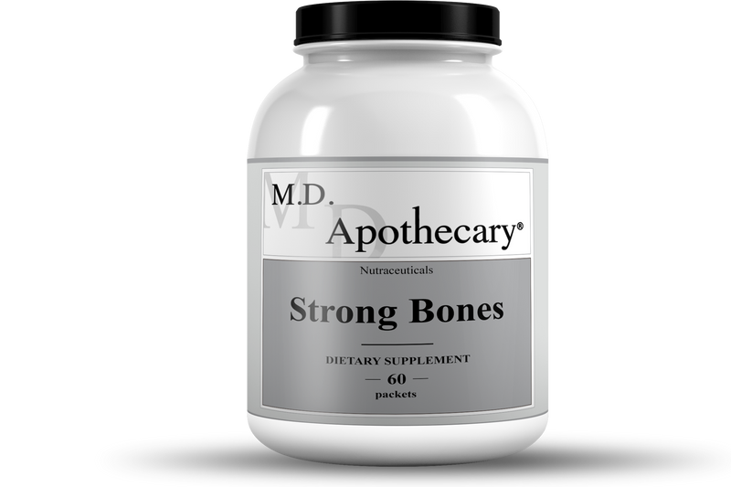 Strong Bones Calcium and strontium supplement to increase bone density $109 M.D. Apothecary Bone and Joint health