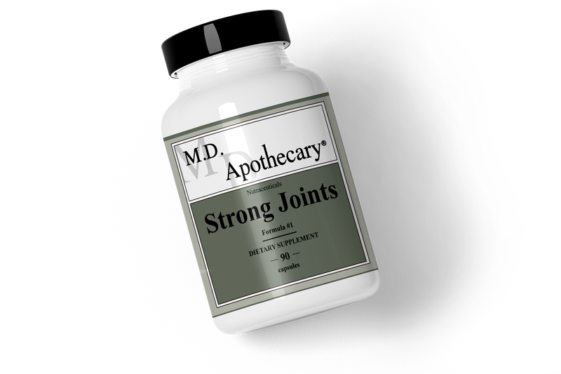 Strong Joints formula with bromelain and vitamin c to create collagen