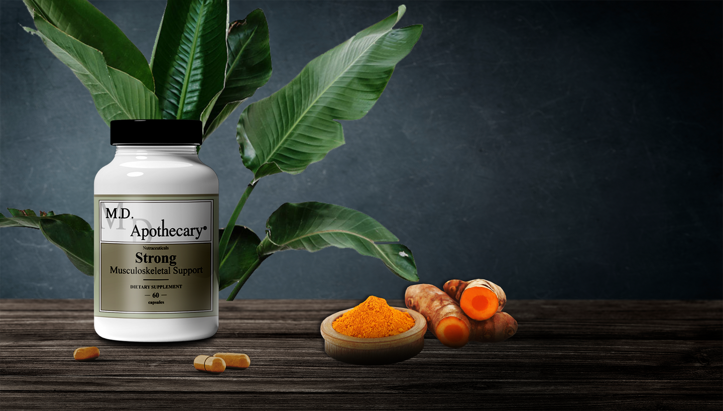 Natural anti-inflammatory supplement to relieve pain. Contains curcumin (turmeric). Supplement Pills from the bottle